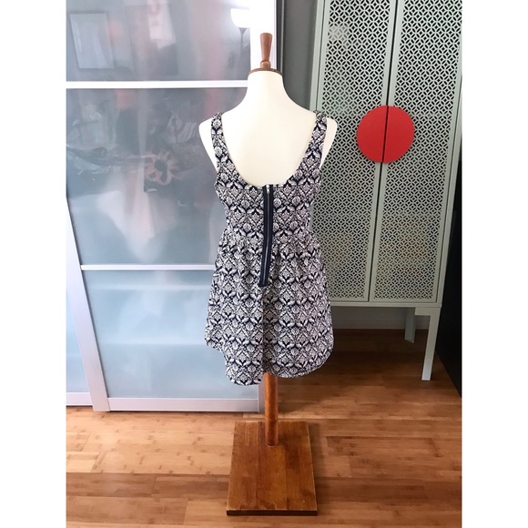 Francesca’s Jun & Ivy Damask Fit & Flare Dress - Picture 2 of 6